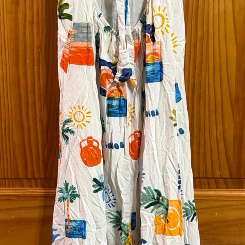 Party Heart Flowy Beach Themed Cut out dress Size Small - Picture 3 of 4